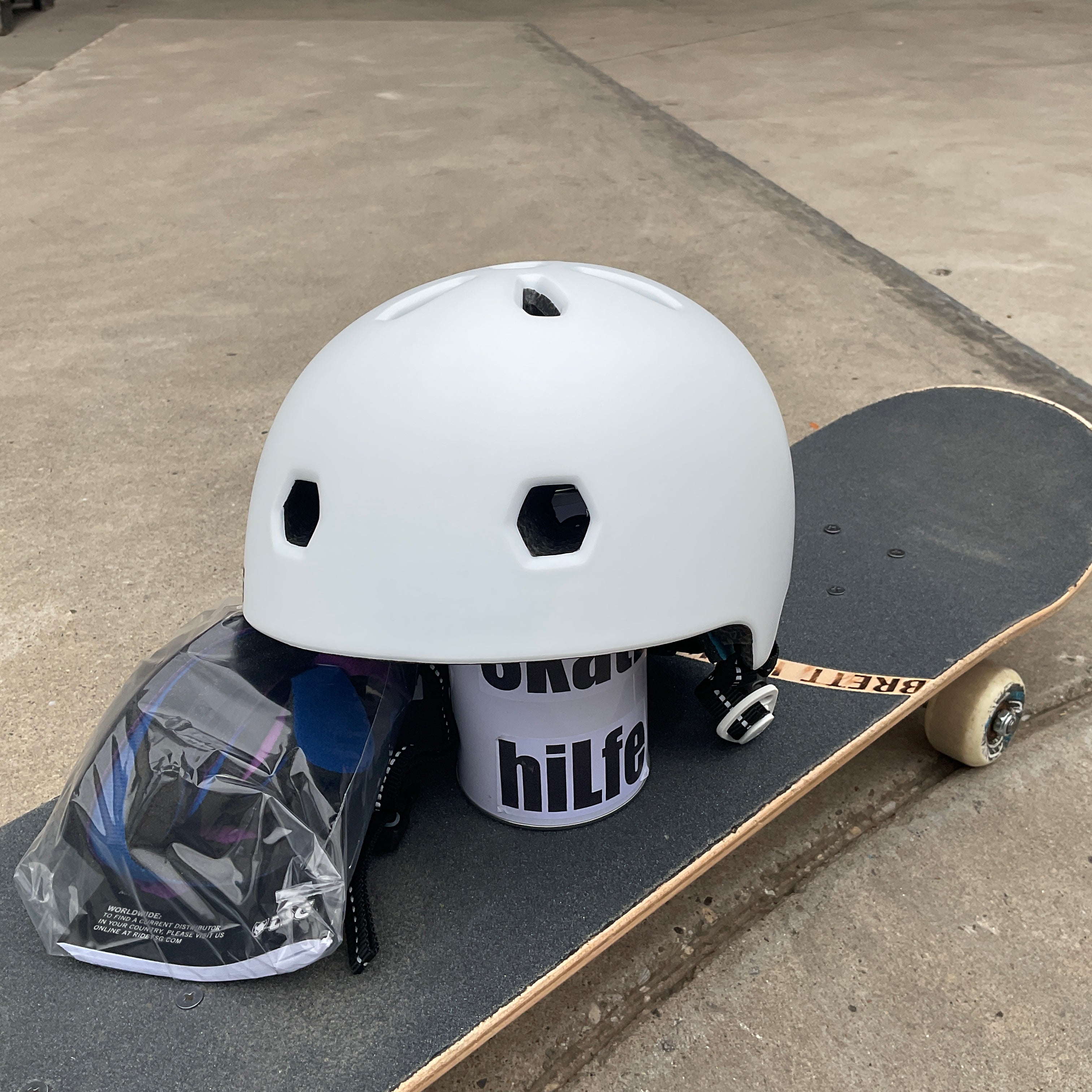 TSG Helm Meta Satin White XXS/XS Kinder