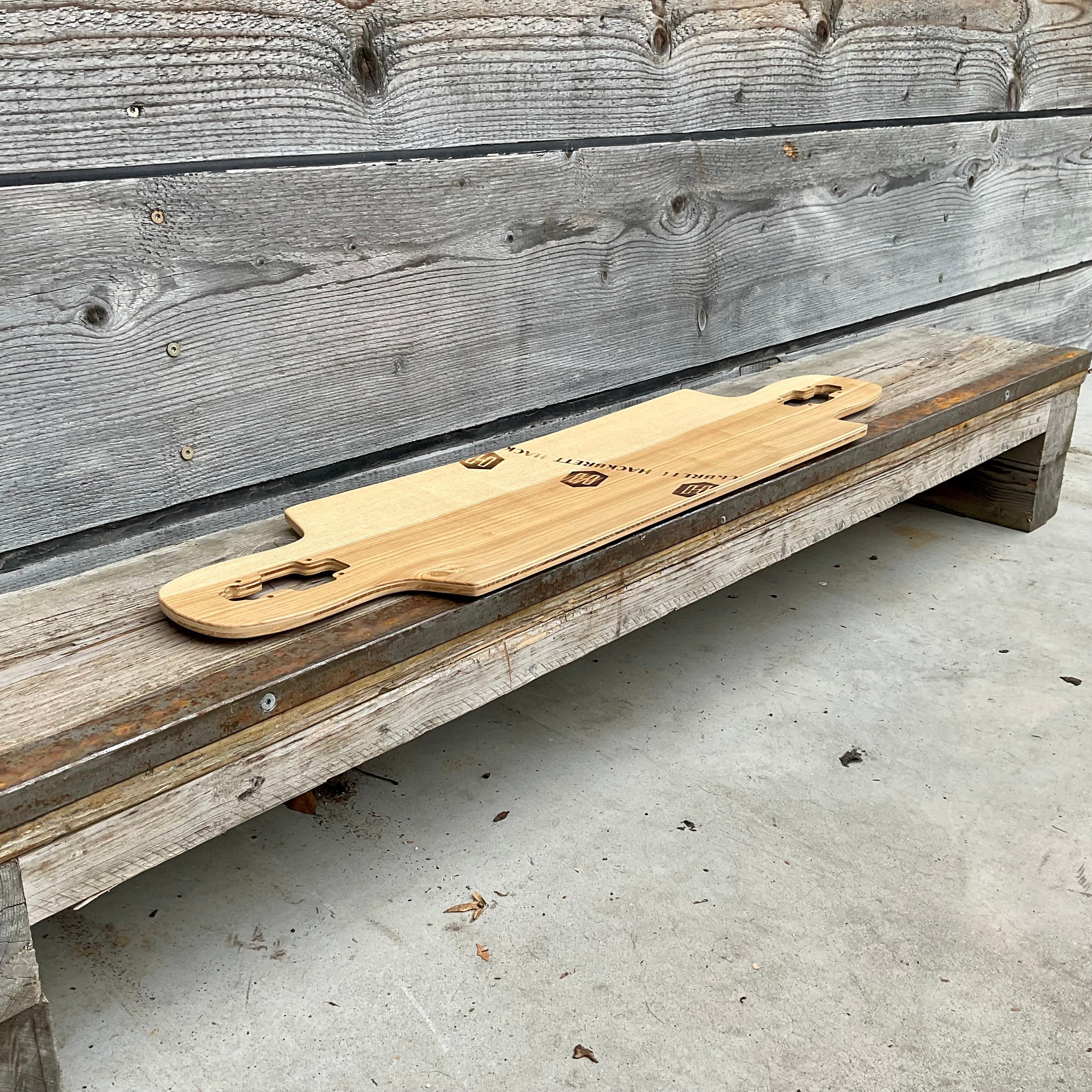 Hackbrett Tick 92cm Esche layback-skateshop.myshopify.com Longboard Skateboard