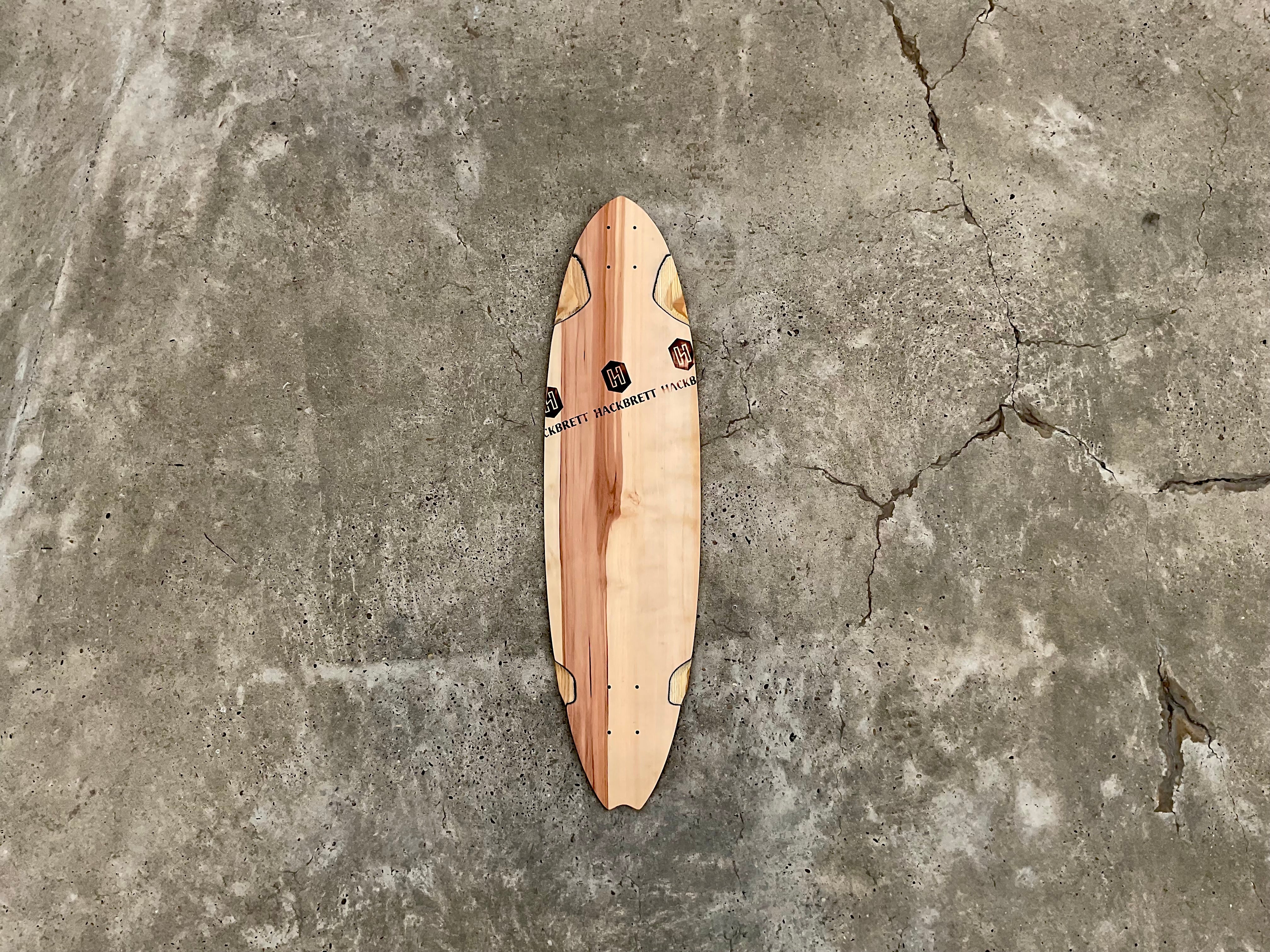 Hackbrett Luft 3.0 Waldapfel layback-skateshop.myshopify.com Longboard Skateboard