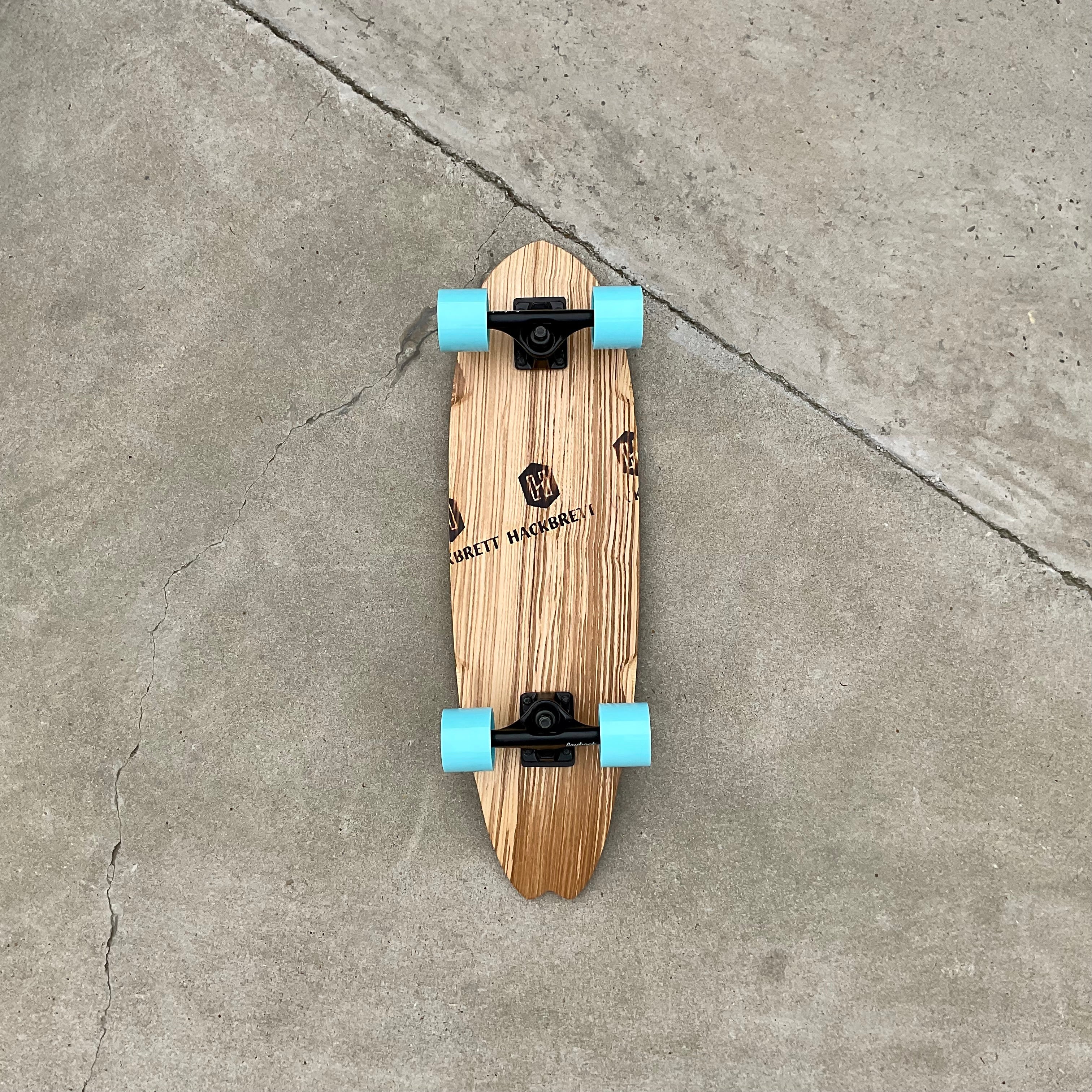 Hackbrett Mini Wasser Kick – Komplettbrett / Orangatang Love Handles