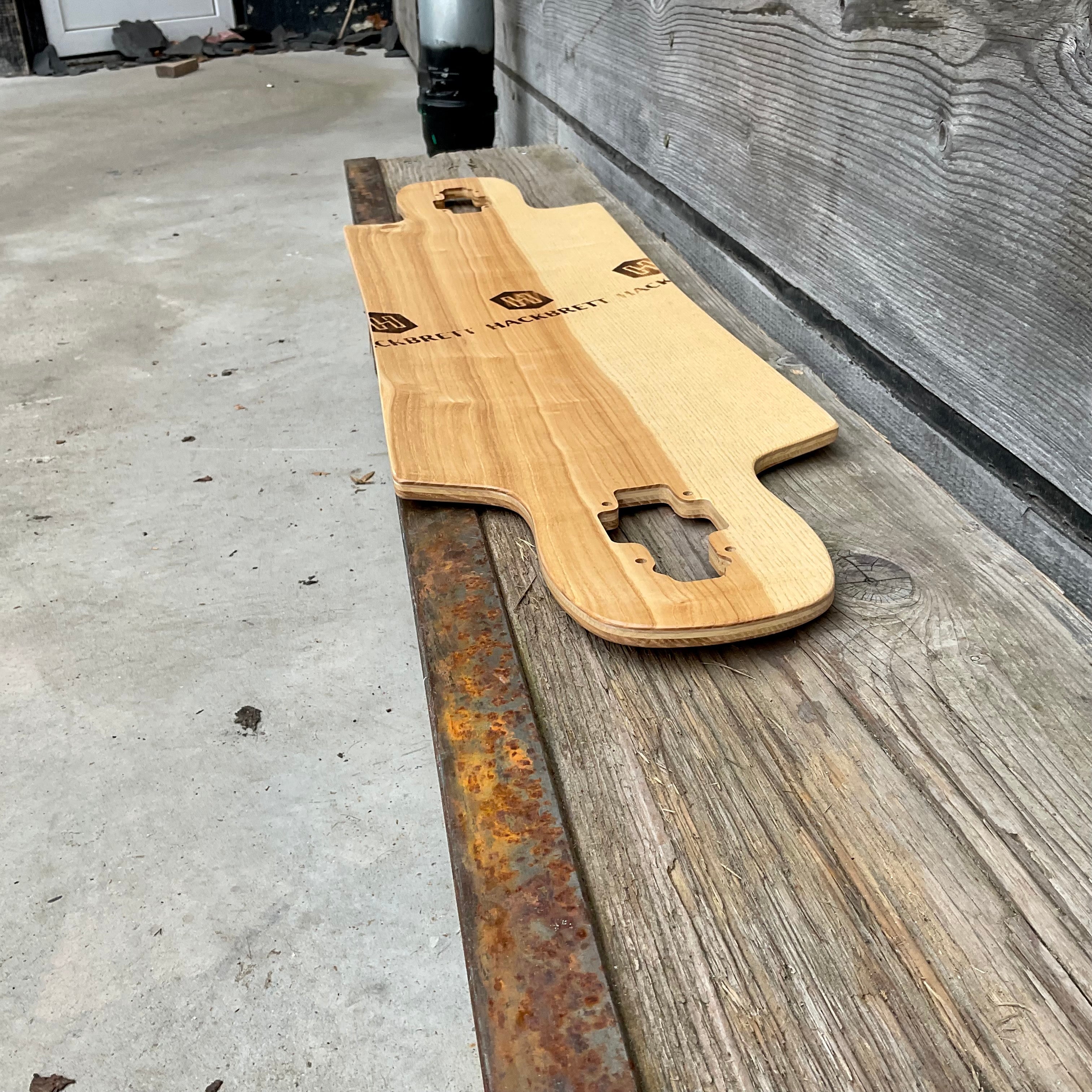 Hackbrett Tick 92cm Esche layback-skateshop.myshopify.com Longboard Skateboard
